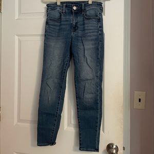 American Eagle High Rise Super Skinny Jeggings